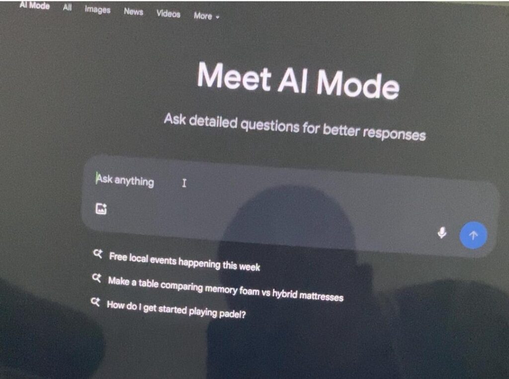 Launch of Google's AI mode in Nigeria